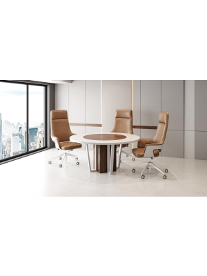 CIRCLE ROUND MEETING TABLE