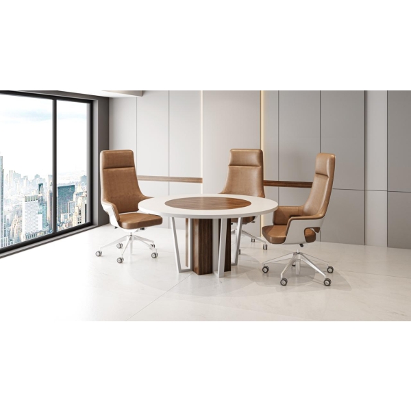 CIRCLE ROUND MEETING TABLE